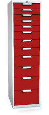 Univerzální kontejner pro pracovní stoly 1773 x 480 x 600 - 12x zásuvka